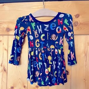 Little Sleepies Twirl Dress With Bodysuit 18-24mo